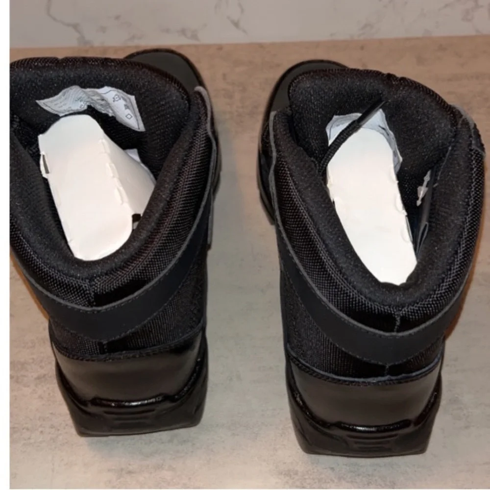 MENS NWT LA Police Gear Black Boots - Picture 5 of 8